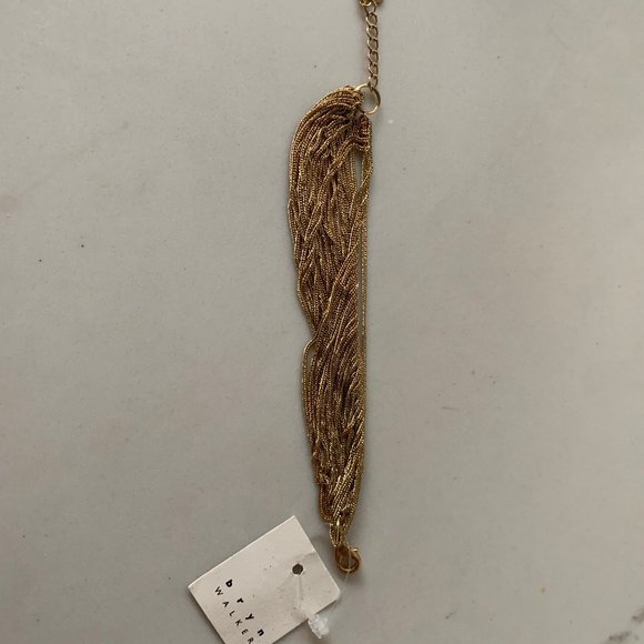 Bryn Walker gold multi strand bracelet - Picture 7 of 10